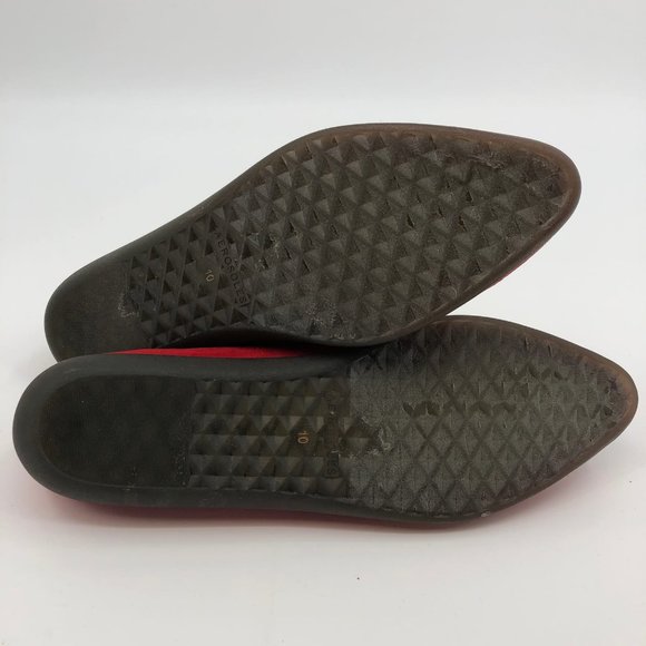 AEROSOLES Red Pointed Toe Flats & Loafers | Pull On Closure - Picture 6 of 6